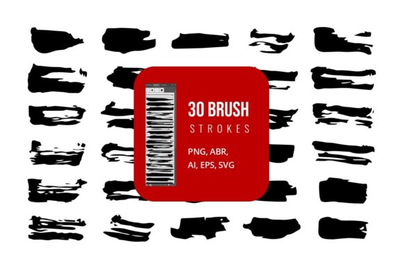 Hand Art Brush Set & Ink Strokes