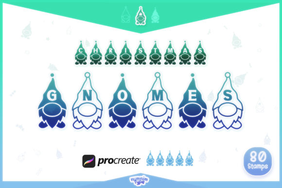 Procreate Brush Christmas Gnomes Letters: A Creative Guide for Holiday Design