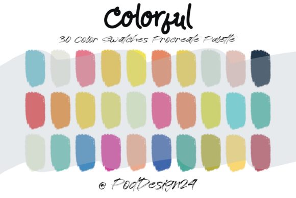 Unlocking Creative Flow with the Procreate Color Palette Colorful