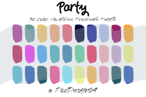Unlocking Creative Potential: A Guide to the Procreate Color Palette Party